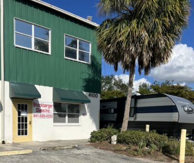 ***HURRICANE IAN UPDATE*** We are moved into our temporary office (aka camper). We are accepting walk-ins and going at full speed. We appreciate your patience at this trying time and we are here for you for all your glass needs. Thank you and God Bless.